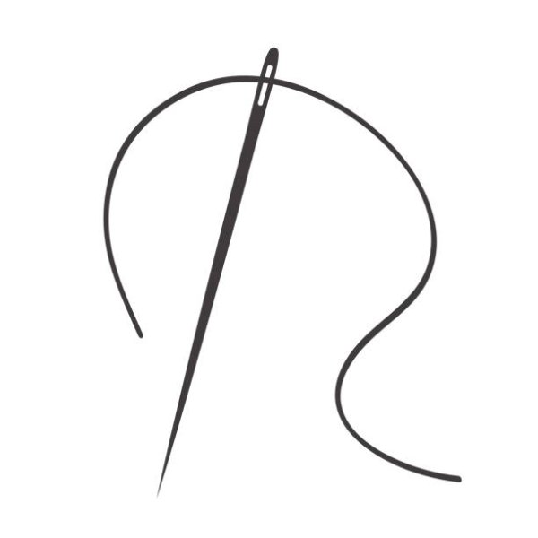 Иголка черно белая для детей