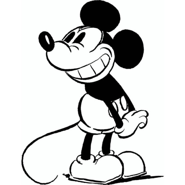 Микки Маус Дисней старый