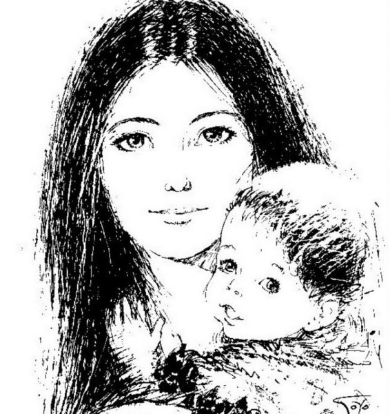 Мама и ребенок Графика