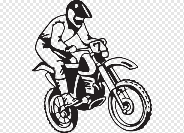 Мотоцикл Дукати вектор