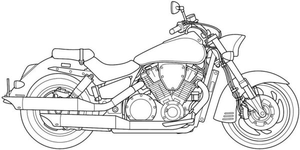 Мото эндуро вектор