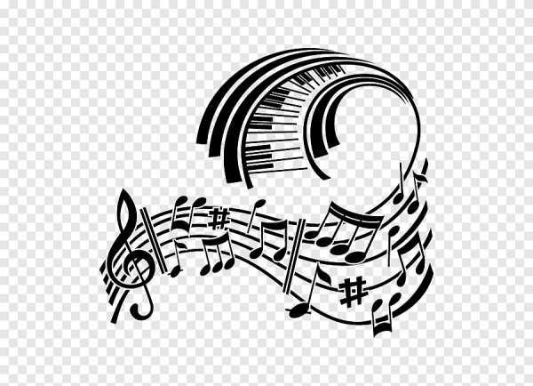 Орнамент из нот