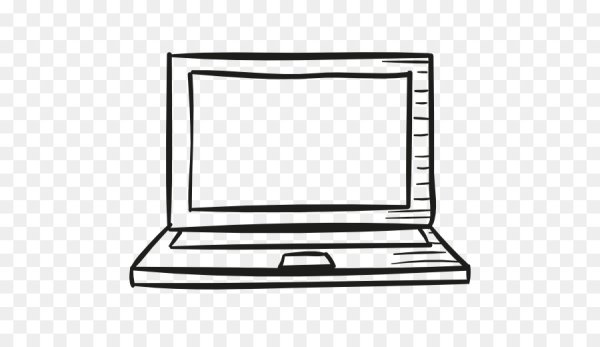 Очертания ноутбука