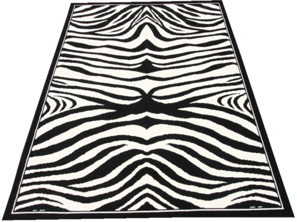 Коврик Ridder Zebra 711800 60х90 черно-белый