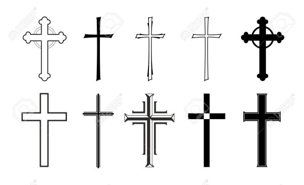 Православный крест эскиз