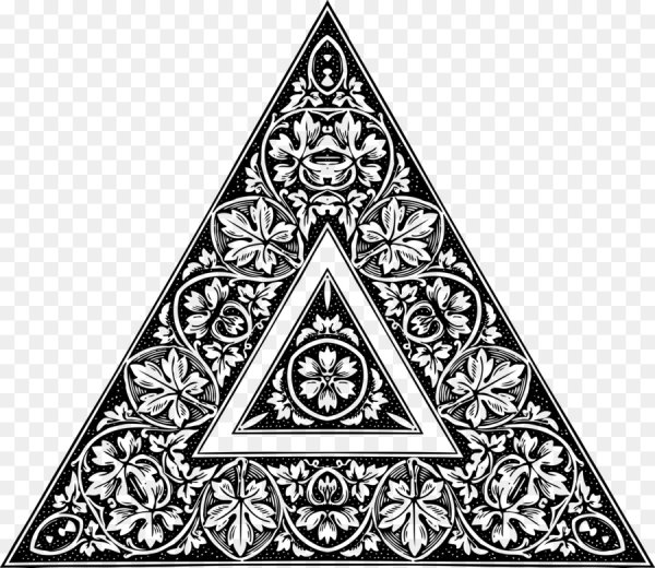 Орнамент в треугольнике