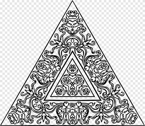 Треугольный узор