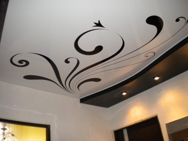 Рисунок на потолке