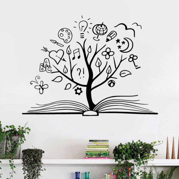 Виниловая наклейка дерево