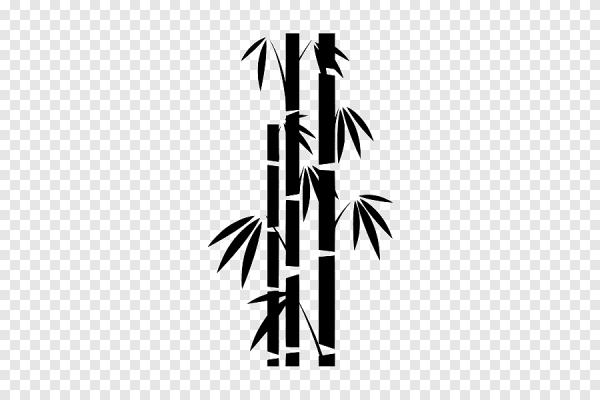 Бамбук силуэт