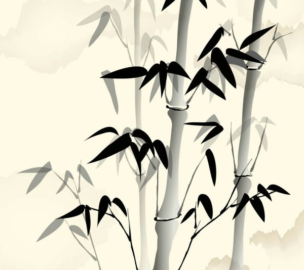 Стилизованный бамбук