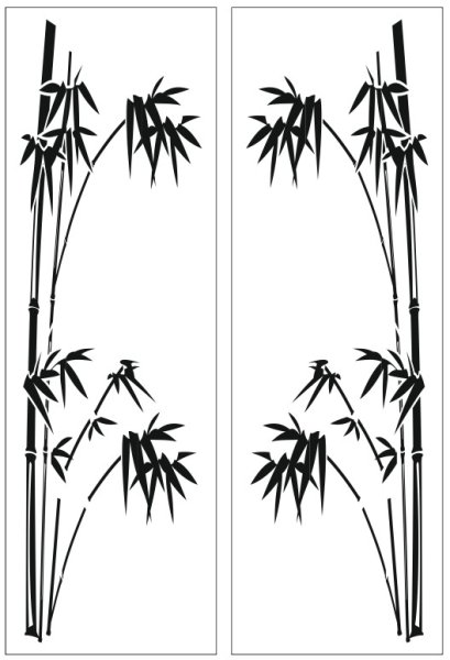 Бамбук эскиз