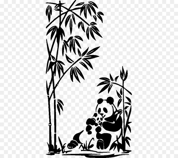 Японская живопись бамбук