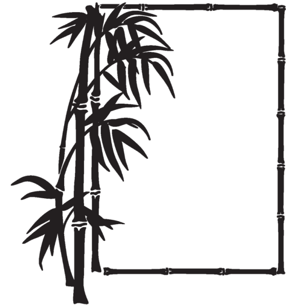 Китайская живопись тушью бамбук