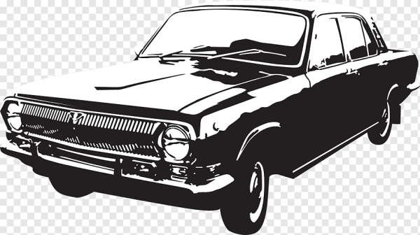 ГАЗ 24 силуэт