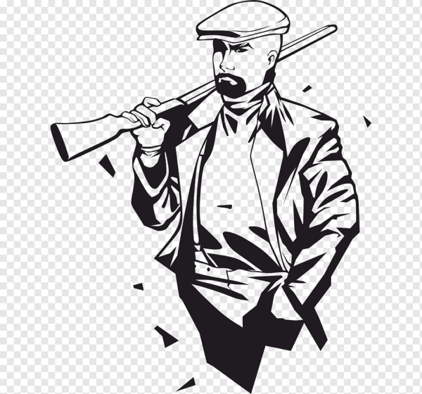 Силуэт бандита