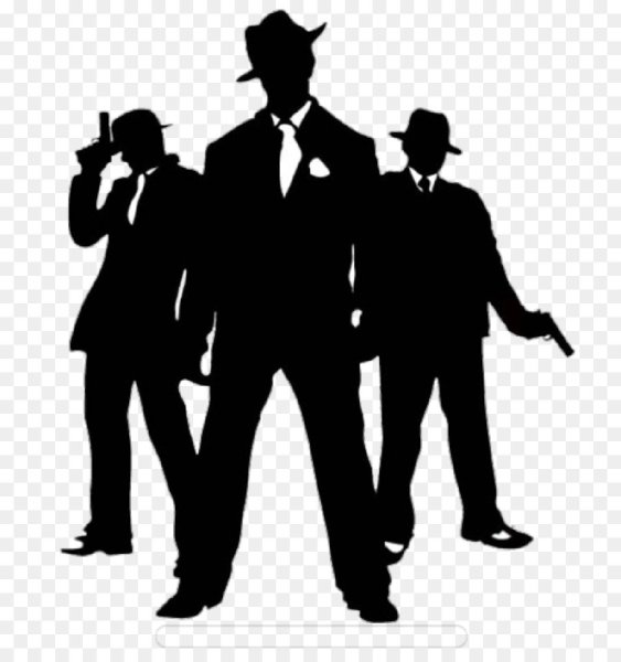 Мафия силуэт