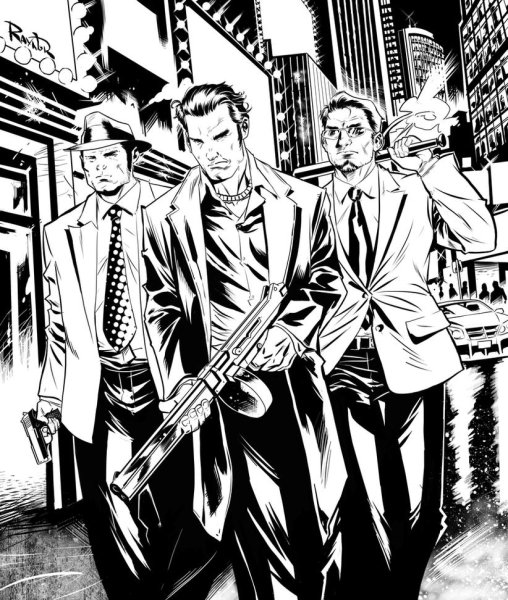Комиксы про гангстеров