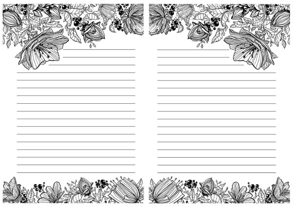 Лист блокнота