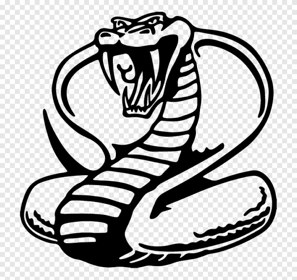 Трафарет змеи
