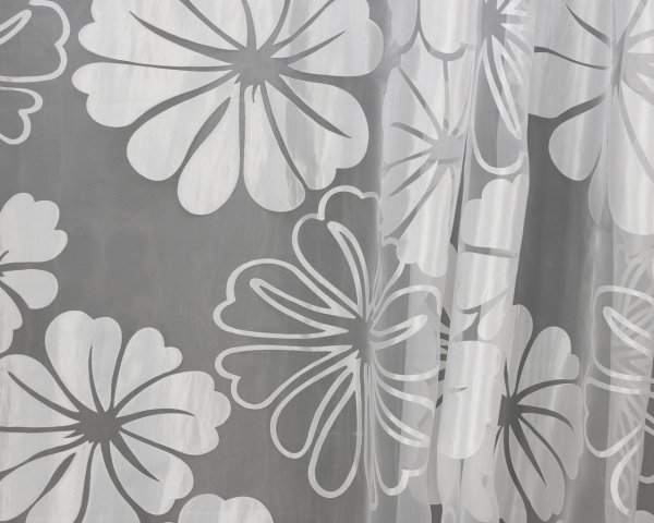 Органза Деворе "цветочный сад