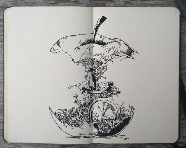 Необычные рисунки карандашом