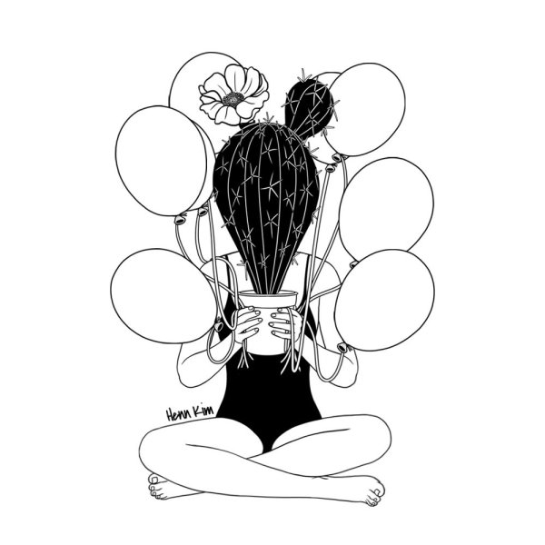 Раскраски в черно белом стиле