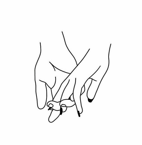 Руки влюбленных