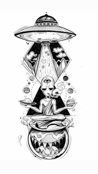 Креативные тату эскизы