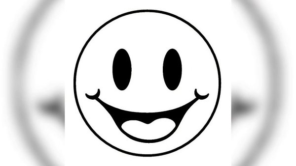 Улыбка черно белая