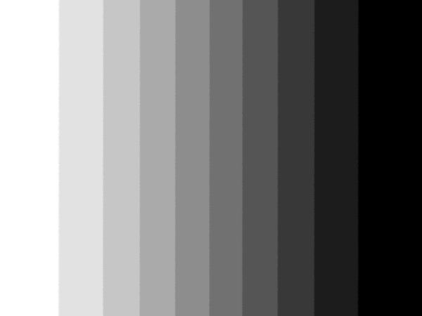 Градиент от черного к белому