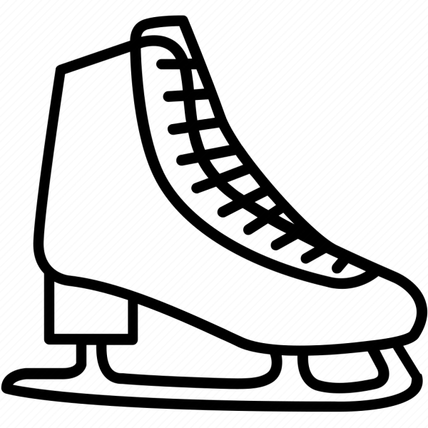Коньки раскраска