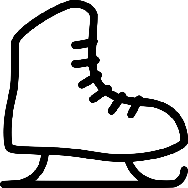 Коньки раскраска