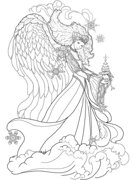 Графика царица лебедь