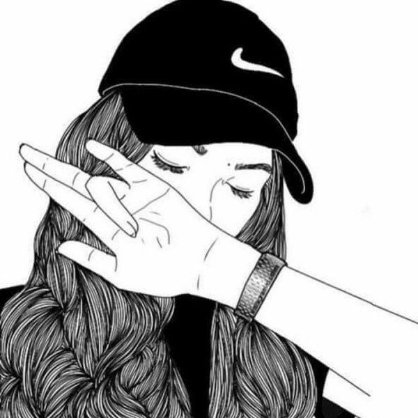 Крутые девушки карандашом