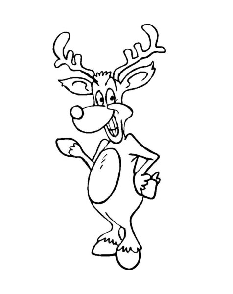 Раскраски новый год смешные