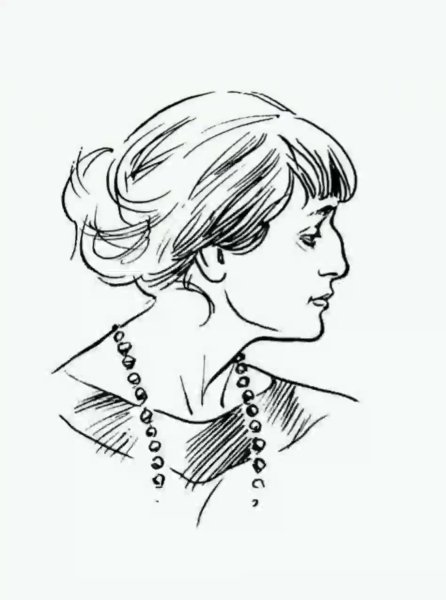 Ахматова портрет