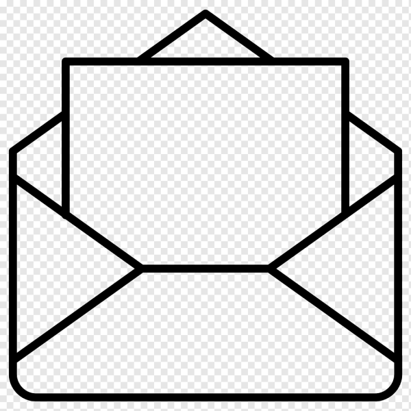 Конверт раскраска