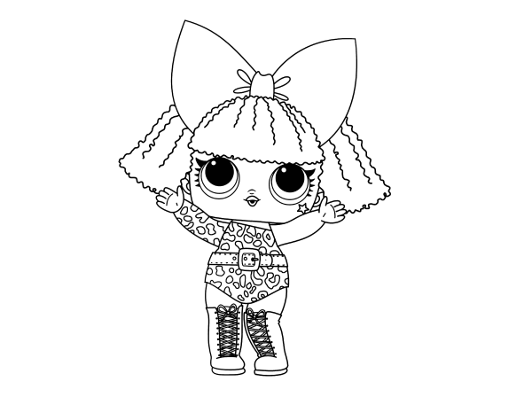 Кукла ЛОЛ глиттер Квин