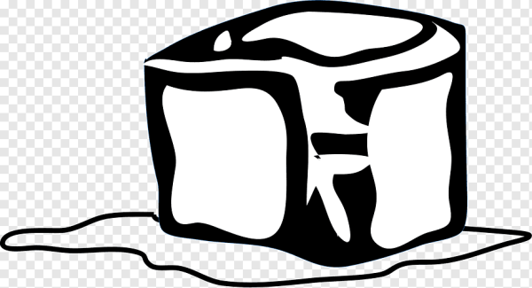 Кубики льда раскраска