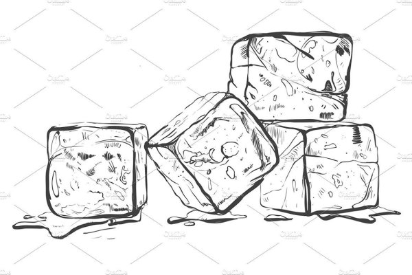 Кубики льда раскраска