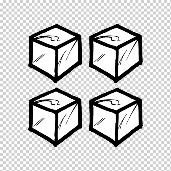 Кубики вектор