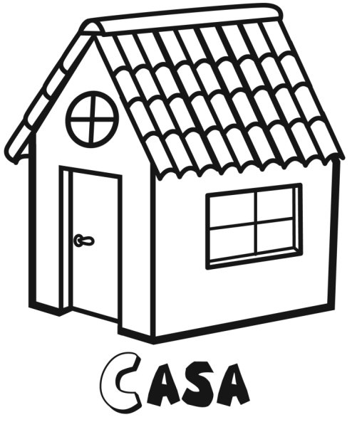 Крыши домов силуэт