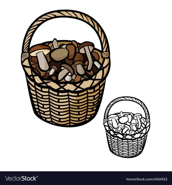 Раскраскагрубы в корзине