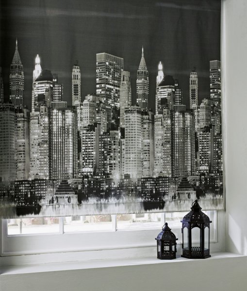 Рулонная штора уют 8951 Нью-Йорк