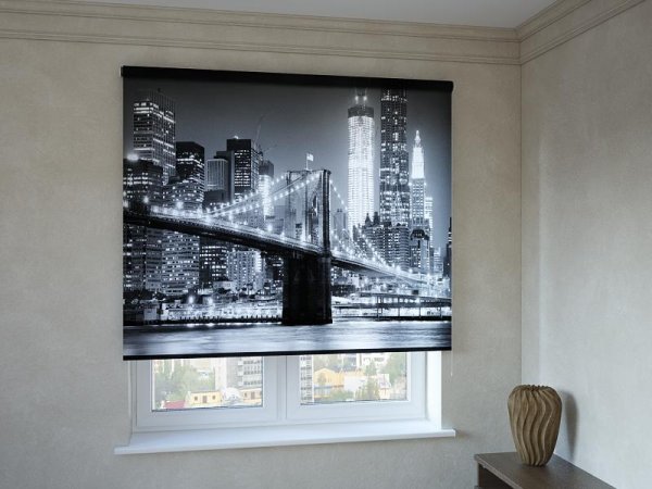 Фотожалюзи на окна рулонные