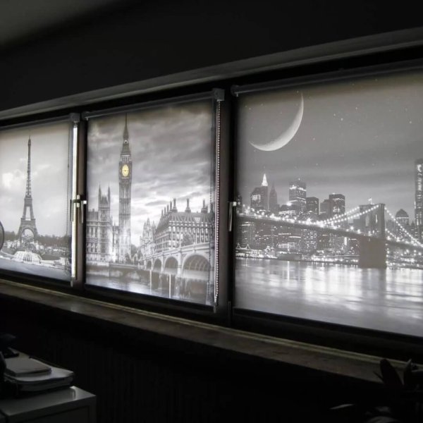 Рулонные шторы с перфорацией