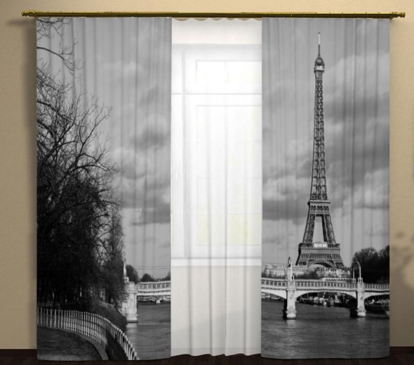 Рулонные шторы perforollo ночной город