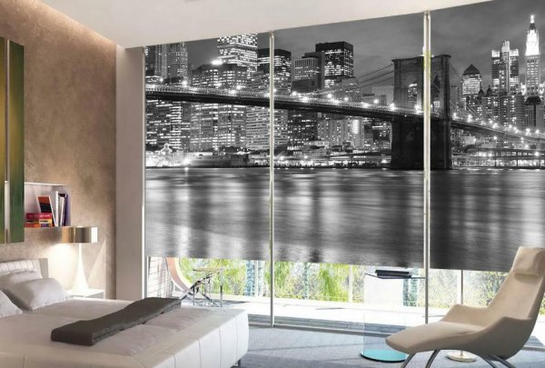 Рулонные шторы с перфорацией