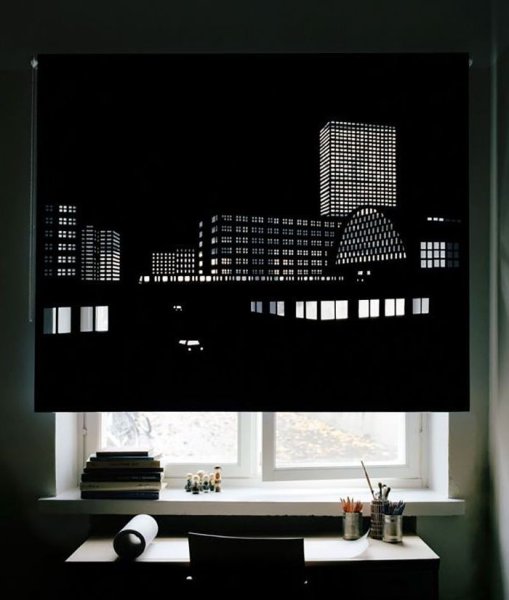 Рулонные шторы с фотопечатью